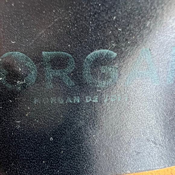 Morgan De Toi Platform Wedge Sandals Size 40/ US 10 Leather Nail Head - Picture 6 of 10